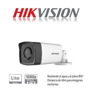 CAMARA BALA 1080P 40 METROS HIKVISION